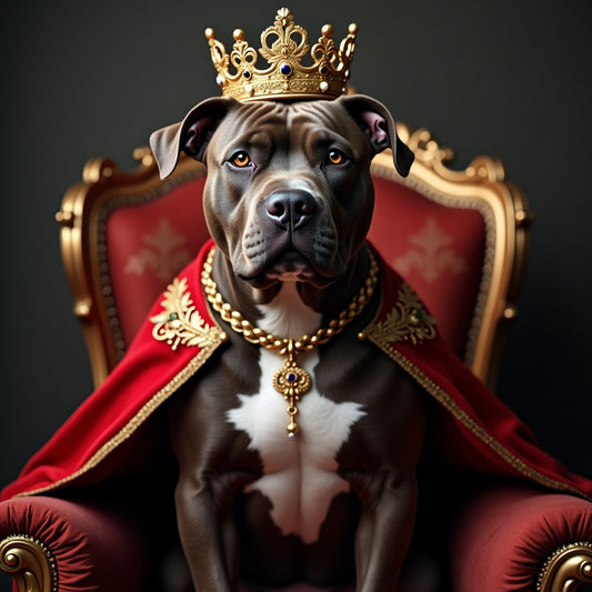 Elegant Royal Pet Artwork